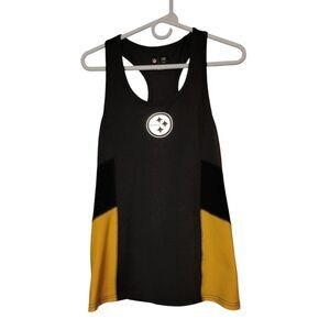 Women's Pittsburgh Steelers NFL Team Apparel Reflective Tank-Top Sz L
